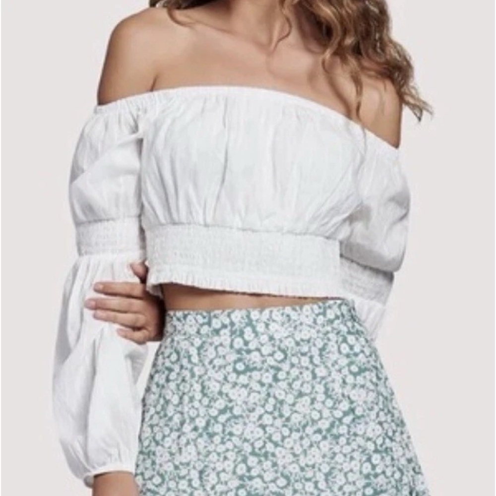 Lost + Wander Mykonos Top White S $88